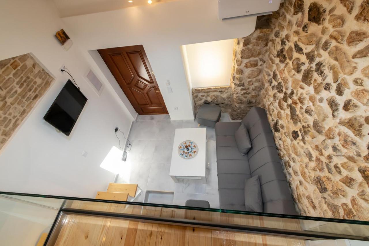 Stone House Apartment Mantouki Exterior foto